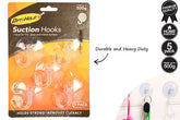 SUCTION HOOKS 5PK REMOVABLE 500G A/C OP2010