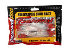SWIM SHAD 4IN RED HEAD TS