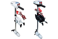 MOTOR ASP T18 SALTWATER 24IN 12V TRANSOM WHITE