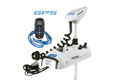 MOTOR GPS GEOSPOT 65LB 66IN 12V WHITE BOW MOUNT WS