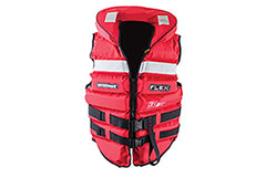 PFD FLEX LVL150 ADULT MED 50_60KG RED WS