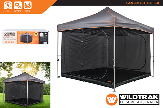 *** GAZEBO MESH TENT 3.0