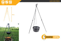 CAMP OVEN TRIPOD 90CM STEEL AC CA1099