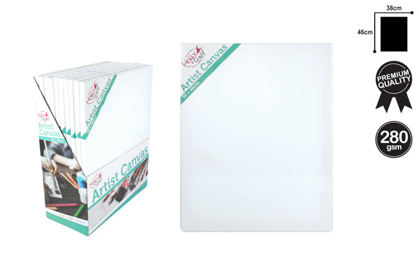 ARTIST CANVAS COTTON 280GSM 38X46CM
