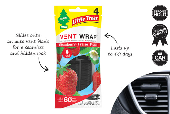 LITTLE TREE VENT WRAP STRAWBERRY