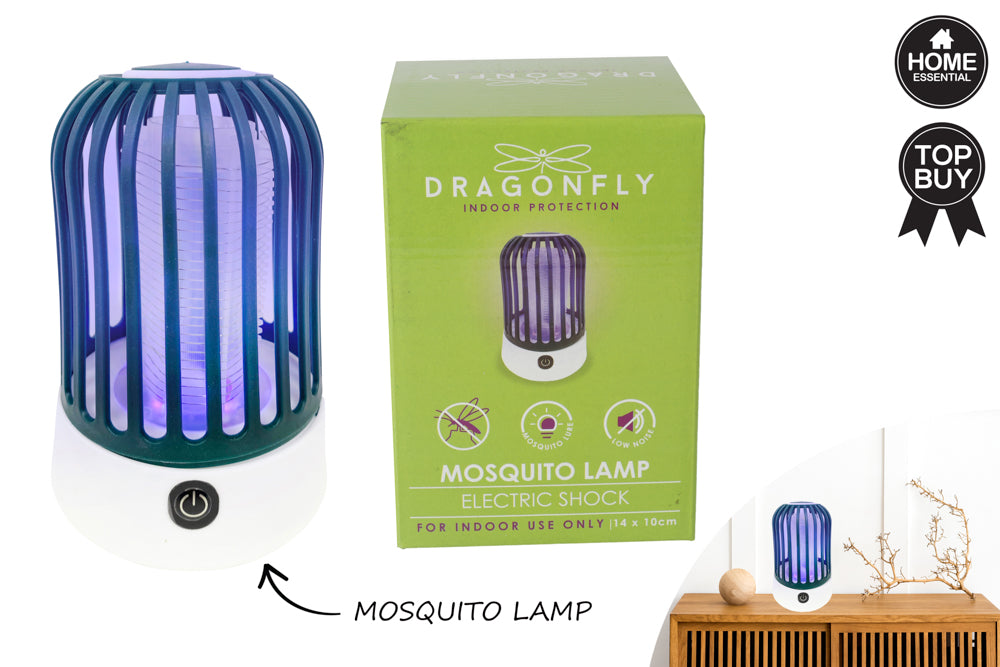 MOSQUITO LAMP RECHARGABLE 14CM WITH USB CABLE