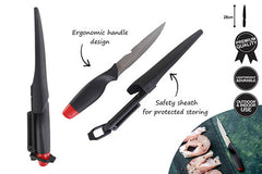 DELUXE FLOATING FILLET KNIFE 5IN WITH SAFETY SHEATH