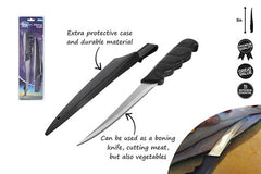 FILLET KNIFE 5IN WITH PLASTIC SHEATH AC KW5172A