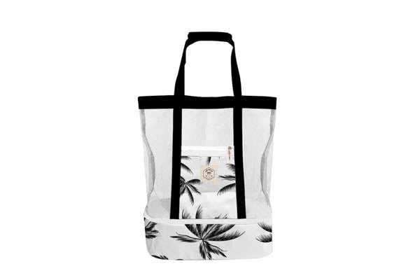 2 IN 1 BEACH COOLER BAG HAVANA 45X44X18CM