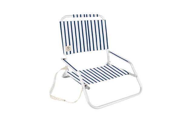 BEACH CHAIR FOLDABLE W WHITE FRAM MEDITERRANEAN 60X58X50CM