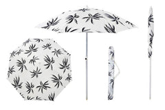 BEACH UMBRELLA W MATCHNG CARRY BAG HAVANA 180X180CM