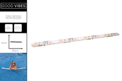 *** POOL NOODLE PEONY BLOOM 140 X 6.5CM