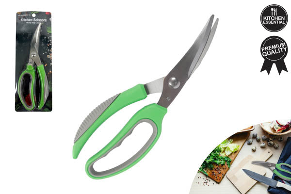 HEAVY DUTY POULTRY KITCHEN SCISSORS 23CM