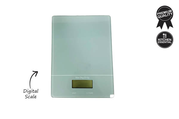 KITCHEN SCALE DIGITAL 23X16CM
