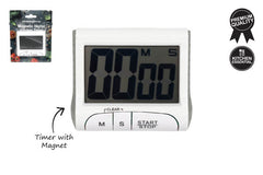DIGITAL KITCHEN TIMER WITH MAGNET 8X7CM