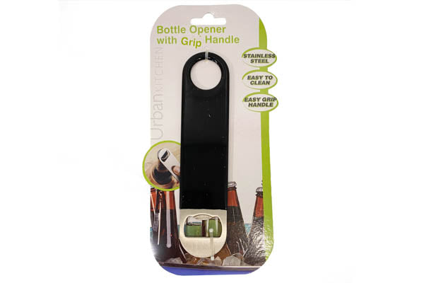 WAITERS BUDDY BOTTLE OPENER WITH GRID HANDLE