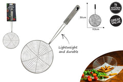 STRAINER STAINLESS STEEL 30X11.5CM