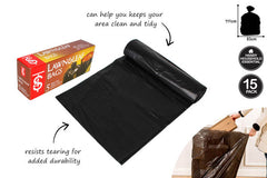 15PK LAWN AND LEAF BAGS W/TIES