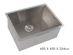 600X450MM SS SINK UNDERMOUNT TOPMOUNT