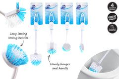 OPTI CLEAN GENERAL PURPOSE CLEANING BRUSHES 4 ASST SIZE