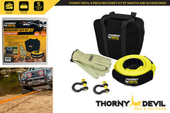 THORNY DEVIL 5 PIECE RECOVERY KIT 8T SNATCH AND ACCESSORIES