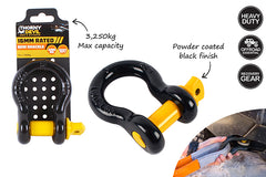 THORNY DEVIL RATED BOW SHACKLE 3250KG
