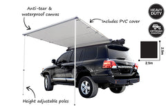 FRONTIER 250 DLX 4WD AWNING 2.5 X 2.5M 600D CANVAS