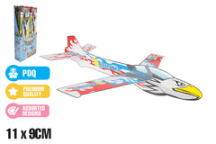 SUPER GLIDER XL AIRCRAFT 3 ASST DESIGNS IN PDQ 49x12CM