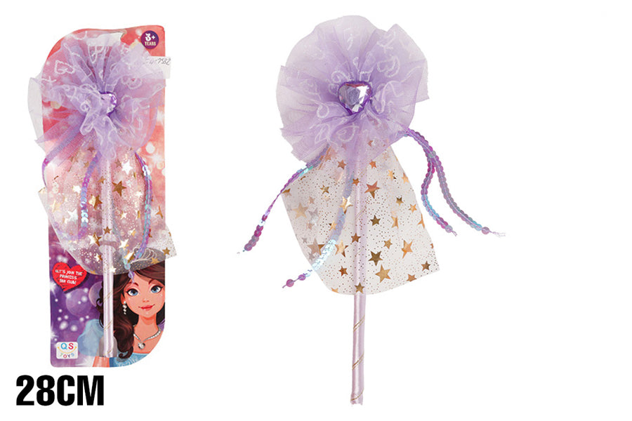 PRINCESS DELUXE SPARKLING FAIRY WAND 28CM