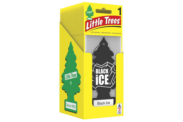 LITTLE TREE 1 PACK BLACK ICE IN DISPLAY BOX
