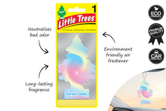 LITTLE TREE 1 PACK COTTON CANDY
