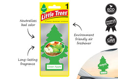 LITTLE TREE 1 PACK GREEN APPLE