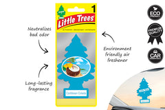 LITTLE TREE 1 PACK CARIBBEAN COLADA