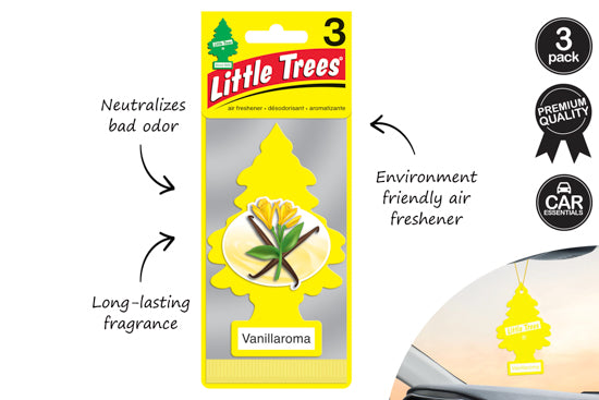 LITTLE TREE 3 PACK VANILLAROMA