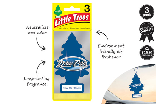 LITTLE TREE 3 PACK NEW CAR