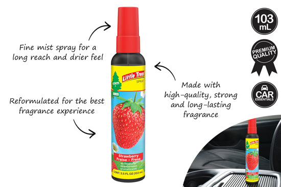 LITTLE TREE PUMP SPRAY STRAWBERRY 103ML